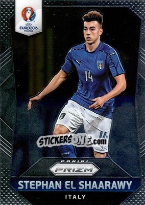 Cromo Stephan El Shaarawy - UEFA Euro 2016 Prizm - Panini