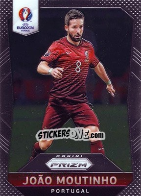 Figurina Joao Moutinho - UEFA Euro 2016 Prizm - Panini