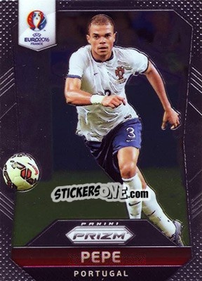 Cromo Pepe - UEFA Euro 2016 Prizm - Panini