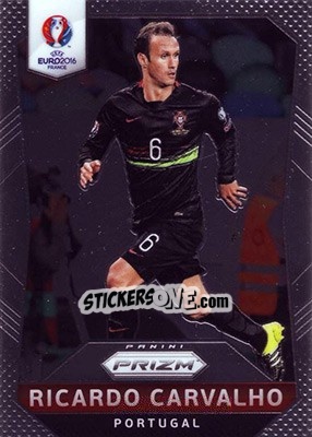 Sticker Ricardo Carvalho - UEFA Euro 2016 Prizm - Panini