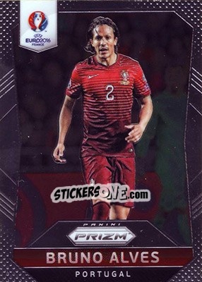 Figurina Bruno Alves - UEFA Euro 2016 Prizm - Panini