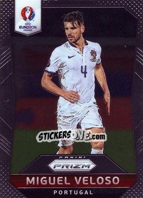 Figurina Miguel Veloso - UEFA Euro 2016 Prizm n. 105 - Panini