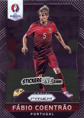 Sticker Fabio Coentrao - UEFA Euro 2016 Prizm - Panini