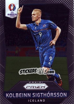 Sticker Kolbeinn Sigthorsson - UEFA Euro 2016 Prizm n. 110 - Panini