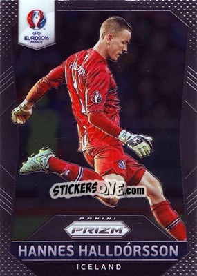 Sticker Hannes Halldorsson - UEFA Euro 2016 Prizm - Panini