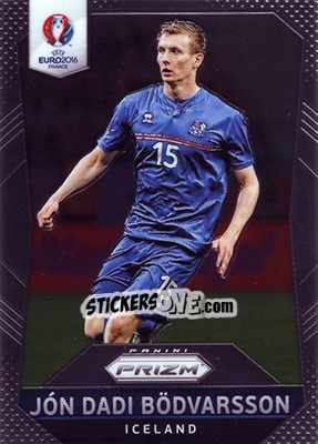 Figurina Jon Dadi Bodvarsson - UEFA Euro 2016 Prizm - Panini