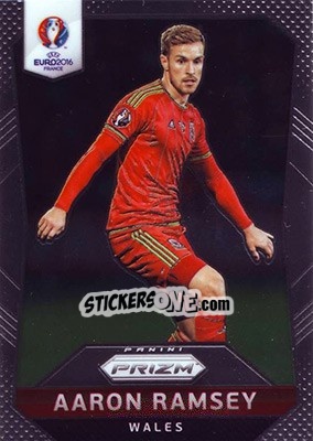 Cromo Aaron Ramsey - UEFA Euro 2016 Prizm - Panini