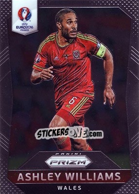 Cromo Ashley Williams - UEFA Euro 2016 Prizm - Panini