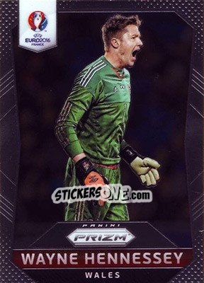 Sticker Wayne Hennessey - UEFA Euro 2016 Prizm n. 123 - Panini