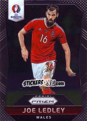 Figurina Joe Ledley - UEFA Euro 2016 Prizm - Panini