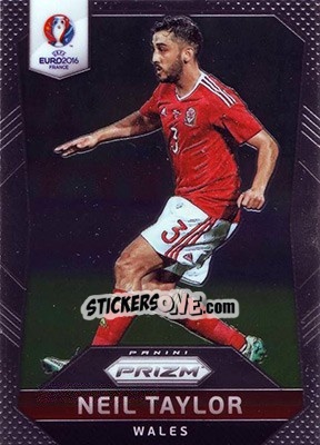Sticker Neil Taylor - UEFA Euro 2016 Prizm n. 125 - Panini