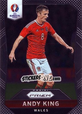 Figurina Andy King - UEFA Euro 2016 Prizm - Panini