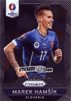 Cromo Marek Hamsik - UEFA Euro 2016 Prizm n. 128 - Panini