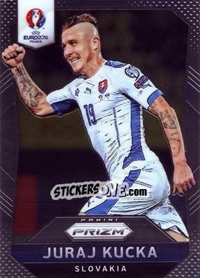Sticker Juraj Kucka - UEFA Euro 2016 Prizm n. 130 - Panini