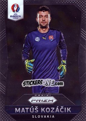 Cromo Matus Kozacik - UEFA Euro 2016 Prizm - Panini