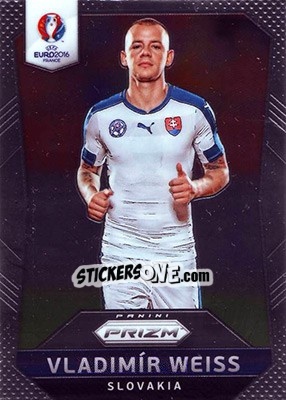 Sticker Vladimir Weiss - UEFA Euro 2016 Prizm n. 132 - Panini