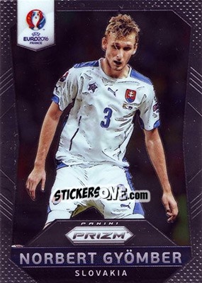 Figurina Norbert Gyomber - UEFA Euro 2016 Prizm - Panini