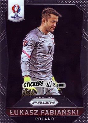 Sticker Lukasz Fabianski - UEFA Euro 2016 Prizm n. 139 - Panini