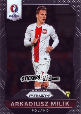 Sticker Arkadiusz Milik - UEFA Euro 2016 Prizm n. 141 - Panini