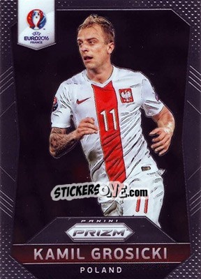 Sticker Kamil Grosicki - UEFA Euro 2016 Prizm - Panini