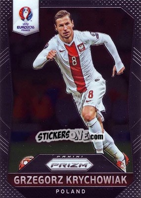 Sticker Grzegorz Krychowiak - UEFA Euro 2016 Prizm n. 144 - Panini