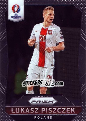 Sticker Lukasz Piszczek - UEFA Euro 2016 Prizm n. 145 - Panini