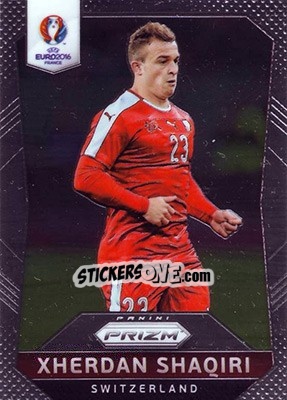 Sticker Xherdan Shaqiri - UEFA Euro 2016 Prizm n. 149 - Panini