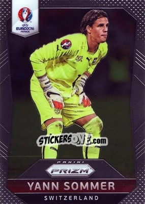 Sticker Yann Sommer - UEFA Euro 2016 Prizm n. 154 - Panini