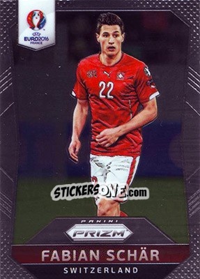 Sticker Fabian Schar - UEFA Euro 2016 Prizm n. 156 - Panini
