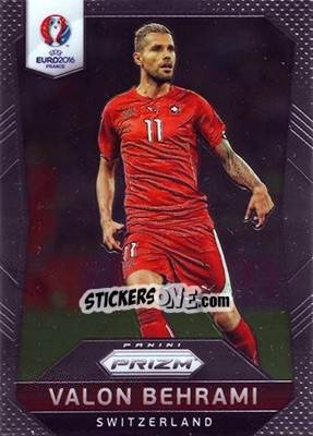 Sticker Valon Behrami - UEFA Euro 2016 Prizm n. 157 - Panini