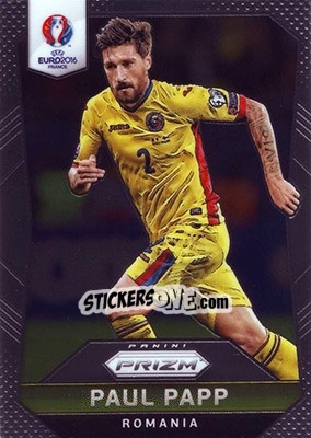 Sticker Paul Papp - UEFA Euro 2016 Prizm n. 163 - Panini