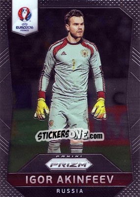 Sticker Igor Akinfeev - UEFA Euro 2016 Prizm n. 169 - Panini