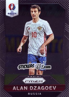 Sticker Alan Dzagoev - UEFA Euro 2016 Prizm n. 170 - Panini