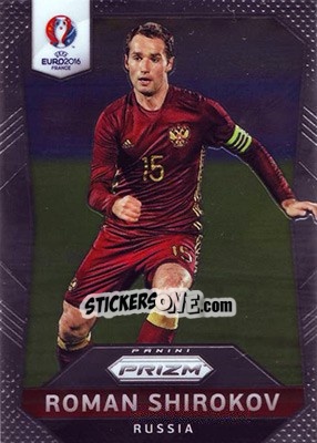 Sticker Roman Shirokov - UEFA Euro 2016 Prizm - Panini