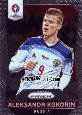 Sticker Aleksandr Kokorin - UEFA Euro 2016 Prizm n. 172 - Panini
