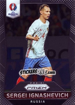 Sticker Sergei Ignashevich - UEFA Euro 2016 Prizm n. 173 - Panini