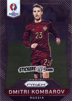 Cromo Dmitri Kombarov - UEFA Euro 2016 Prizm - Panini