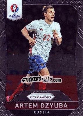 Sticker Artem Dzyuba - UEFA Euro 2016 Prizm n. 175 - Panini