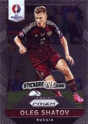 Sticker Oleg Shatov - UEFA Euro 2016 Prizm - Panini