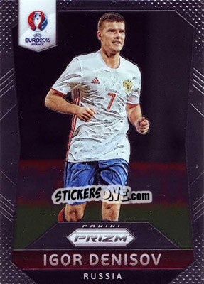 Sticker Igor Denisov - UEFA Euro 2016 Prizm - Panini