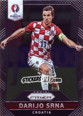 Sticker Darijo Srna - UEFA Euro 2016 Prizm n. 186 - Panini