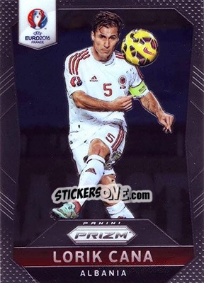 Sticker Lorik Cana - UEFA Euro 2016 Prizm n. 190 - Panini
