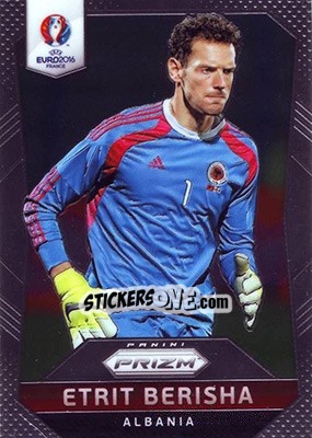 Sticker Etrit Berisha - UEFA Euro 2016 Prizm - Panini