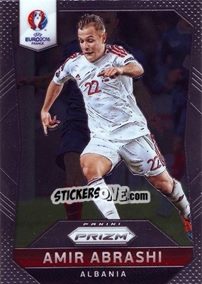 Sticker Amir Abrashi - UEFA Euro 2016 Prizm - Panini