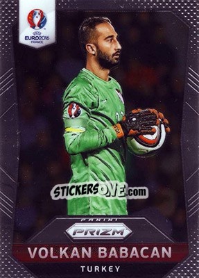 Figurina Volkan Babacan - UEFA Euro 2016 Prizm - Panini