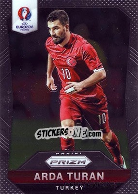 Sticker Arda Turan - UEFA Euro 2016 Prizm n. 204 - Panini