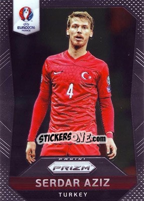 Sticker Serdar Aziz - UEFA Euro 2016 Prizm n. 206 - Panini