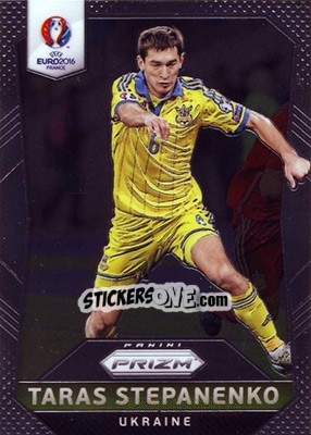 Sticker Taras Stepanenko - UEFA Euro 2016 Prizm n. 214 - Panini