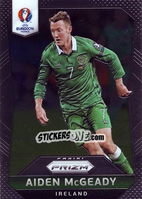 Sticker Aiden McGeady - UEFA Euro 2016 Prizm n. 223 - Panini