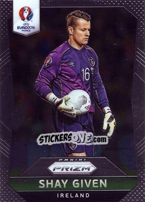 Sticker Shay Given - UEFA Euro 2016 Prizm n. 225 - Panini